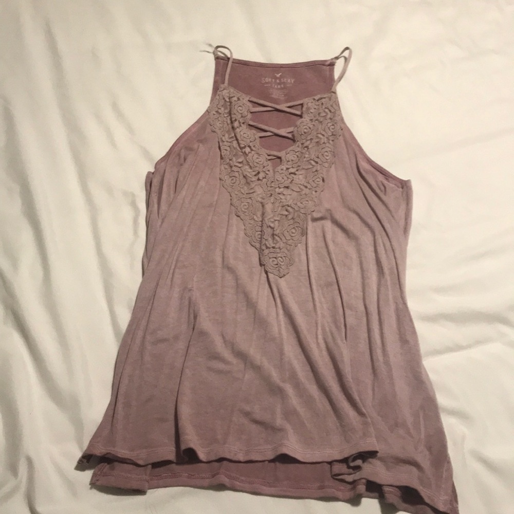 AEO lace front tank